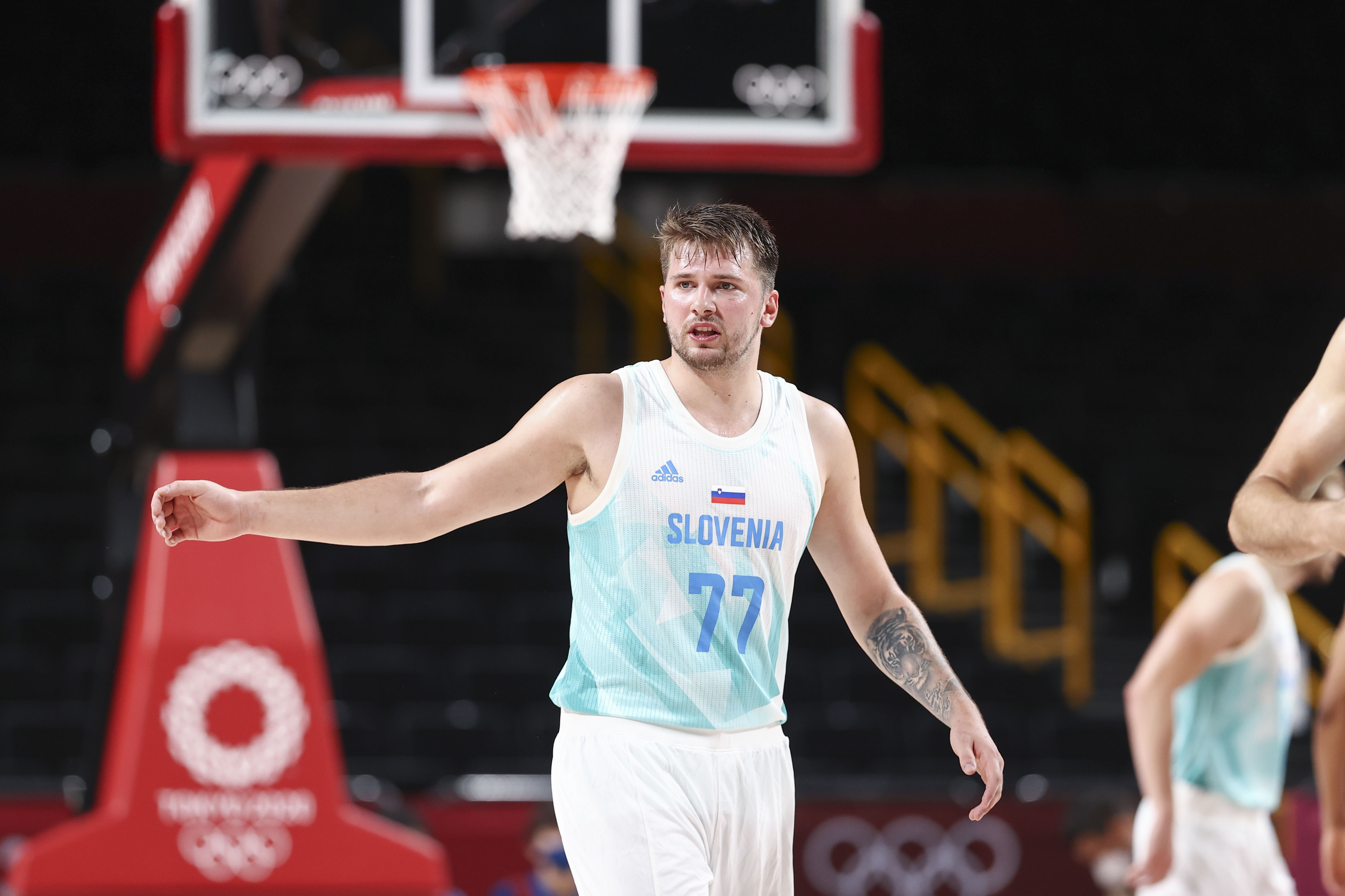 Luka Doncic Slovenia 2021 Basketball Jersey Away 