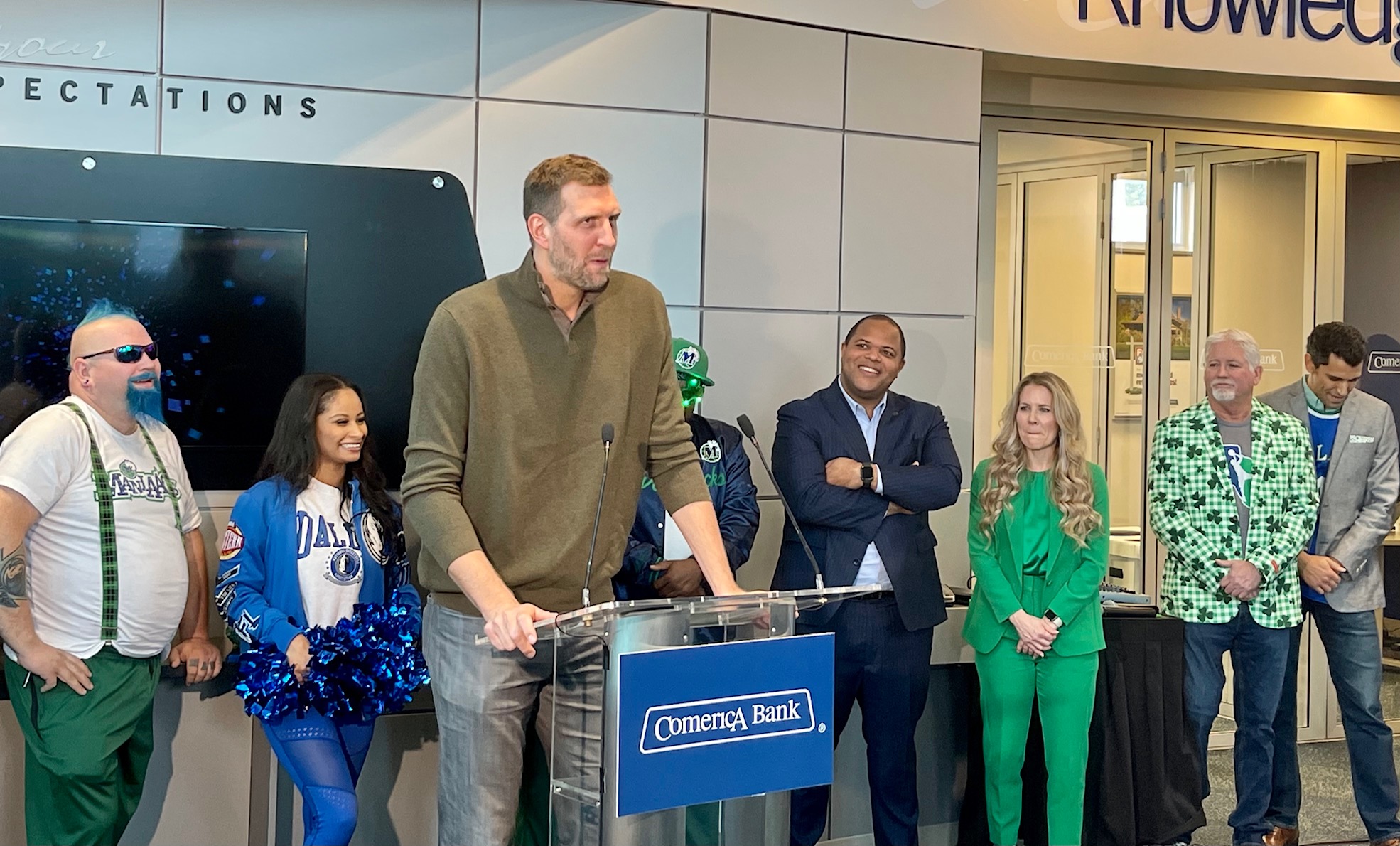 Nowitzki to be Grand Marshal for St. Patrick's Parade & Festival