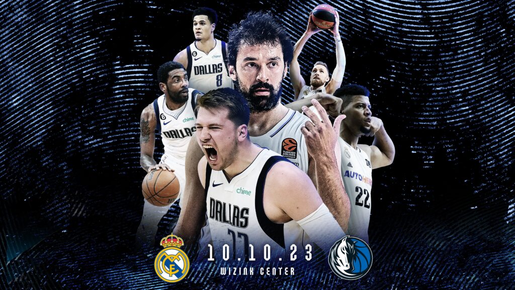 Basquete: Dallas Mavericks perde amistoso para Real Madrid na Espanha