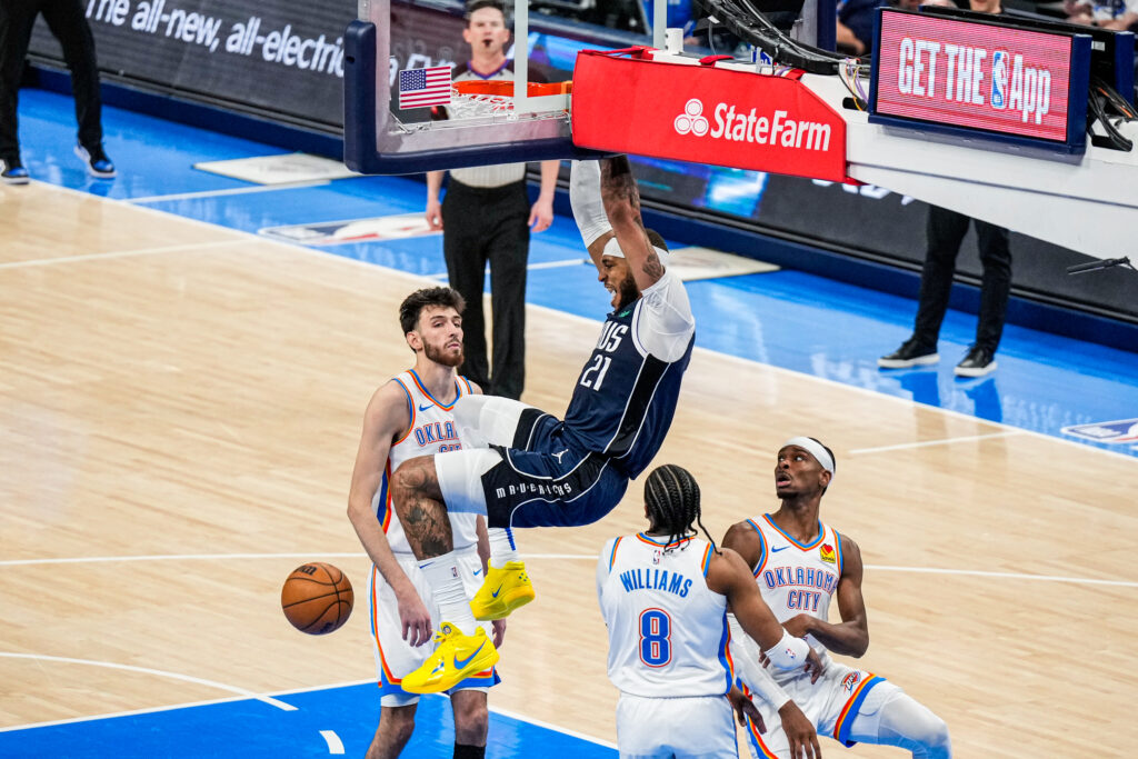 Daniel Gafford leads NBA in shooting but seeks improvement in Mavericks’ loss to Thunder